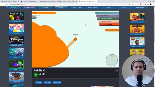 JS Canvas 00: Обзор Canvas