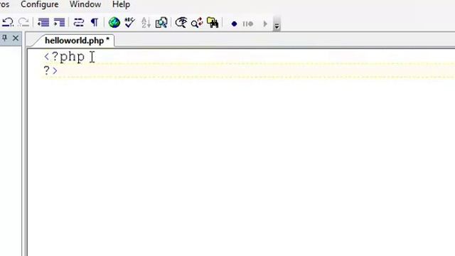 Creating your first PHP program смотреть онлайн