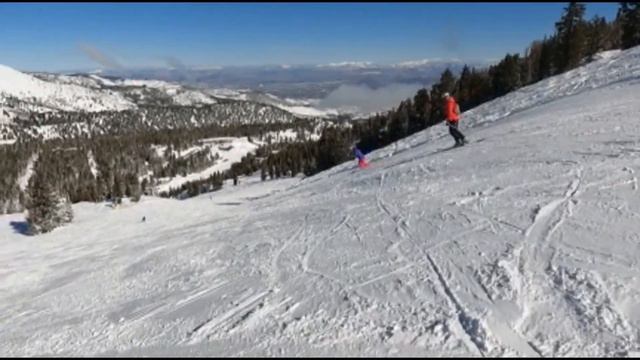 Mt Rose Ski Tahoe - Kit Carson runs смотреть онлайн