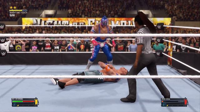 WWE 2K24 Rey Misterio Vs John Cena (US Title Match)