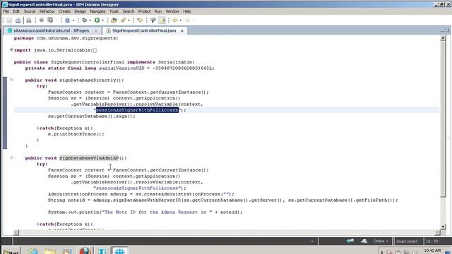 NotesIn9 118:Using Java to Sign a Database in XPages смотреть онлайн