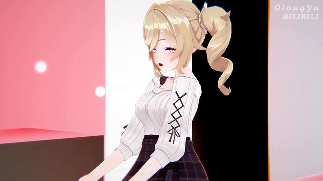 【Genshin Impact MMD／4K／60FPS】Barbara × Yunjin【SUGAR FREE】