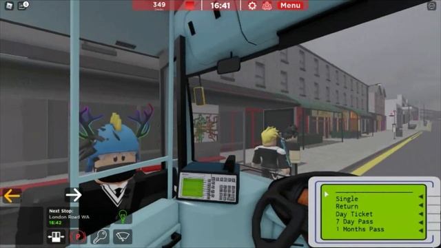 Croydon Bus Smulator | Route 64 | Roblox смотреть онлайн