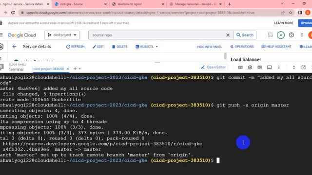 CI/CD pipeline to build & deploy in Google Kubernetes Engine | Build image & push image to GCR-part смотреть онлайн
