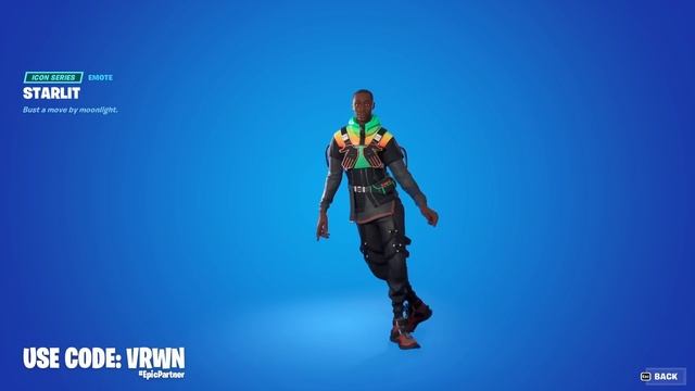 Fortnite Starlit Emote (1 Hour) смотреть онлайн