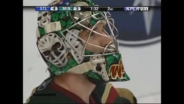 Timofei Shishkanov's second NHL goal vs Wild (2006) смотреть онлайн