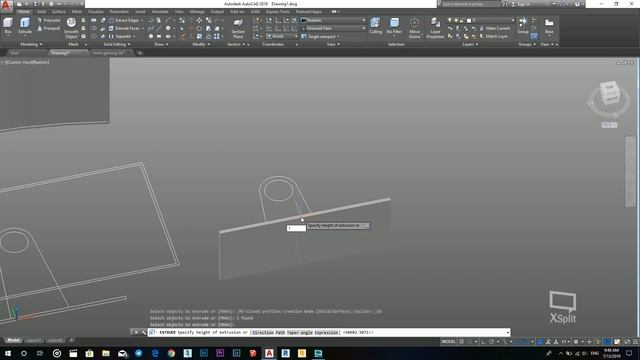 AutoCAD 3D monitor modeling Tutorial begnner (basic) смотреть онлайн