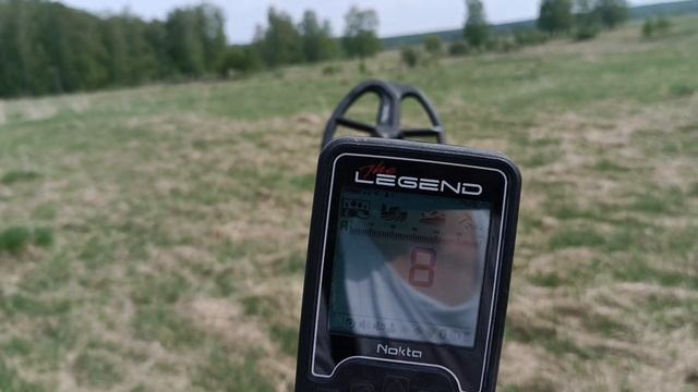 Глюки с Nokta Legend на первом выходе