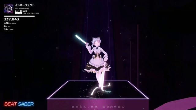 【BeatSaber】インパーフェクト / 明透 Op.4【低スペックPCとOculus Quest 2だけでトラッキング】 смотреть онлайн