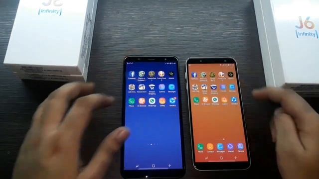Samsung J8 vs Samsung J6 full speed test in hindi смотреть онлайн