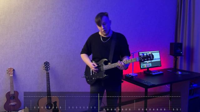 кис-кис - стокгольмский синдром (guitar cover) табы аккорды на гитаре смотреть онлайн