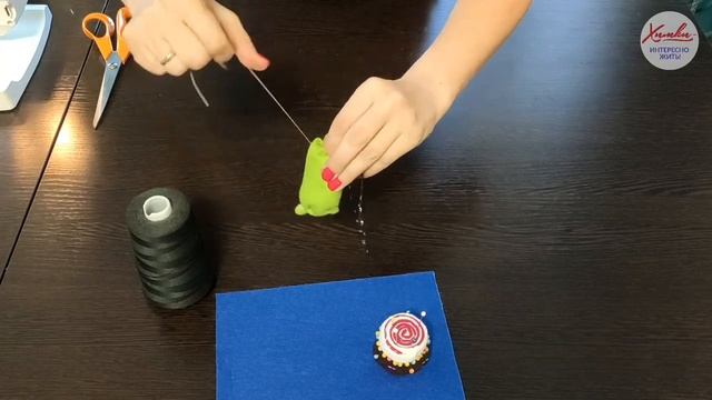 Игрушка - летучая мышь из флиса и фетра" смотреть онлайн