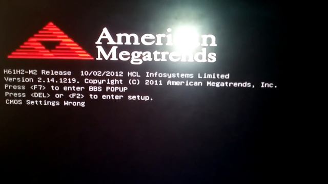 CMOS Settings Wrong Fix In Any Pc or Laptop{UPDATED} 2017 American Megatrends смотреть онлайн