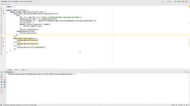 Threads in RxJava with Rest API data fetching example смотреть онлайн