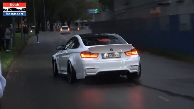 Modified Cars & Supercars Leaving A Car Show! - C63s CRASH, 800HP Supra, Aventador SVJ, Skyline,...