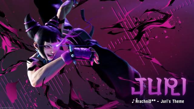 Street Fighter 6 Juri Theme Music 🎶 Arachnid смотреть онлайн
