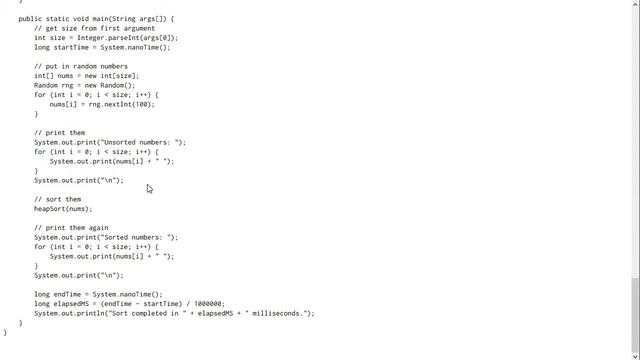 Lab Exercise: Heapsort смотреть онлайн