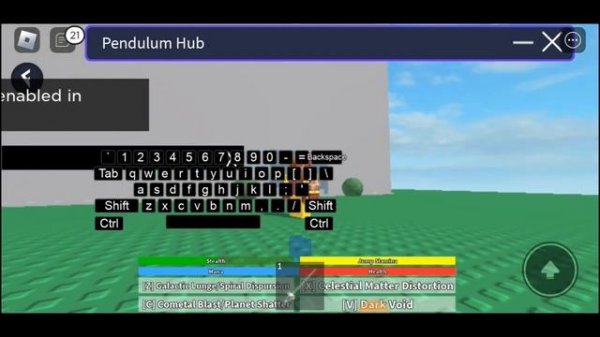 Pendulum Hub Script (script in the comments)