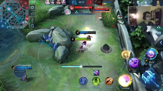 LESLEY + TIGREAL BEST LANE DUO! | Mobile Legends Bang Bang смотреть онлайн