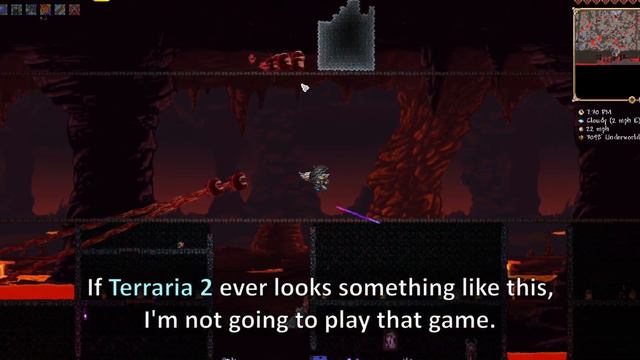 You can make YOUR Terraria more REAL™ ─ ...wish I didn't... смотреть онлайн
