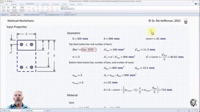PTC Mathcad - Combo Box