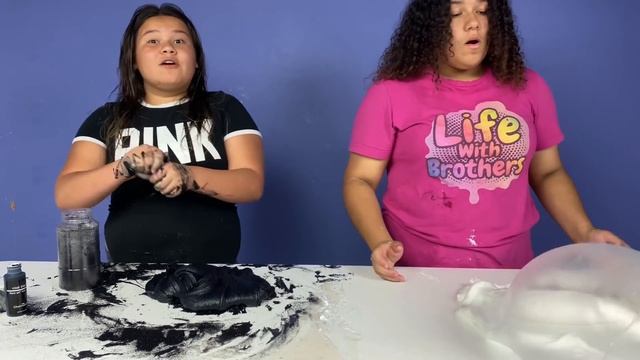 FIX THIS SLIME WITH ONLY 1 COLOR CHALLENGE! смотреть онлайн