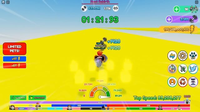 В ЭТОЙ ЛОКАЦИИ Я СТАЛ САМЫМ СИЛЬНЫМ КАЧКОМ в МИРЕ! Strongman Race Roblox смотреть онлайн