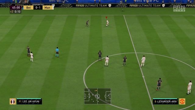Симулируем матч в Squad Battles на любом уровне сложности смотреть онлайн