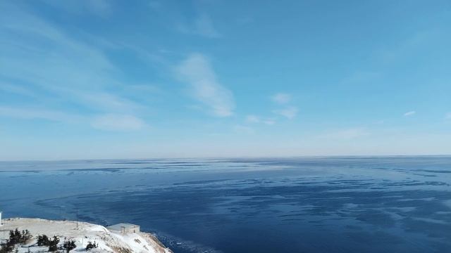30.01.2023 Хабаровский край. Советская Гавань. Мыс Красный Партизан. Вот такая сейчас здесь погода смотреть онлайн