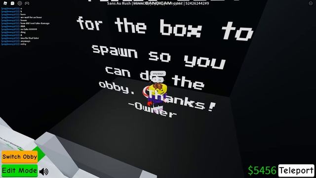 ROBLOX - Obby Creator | Sans Au Rush (REMADE) (ID IN DESC) смотреть онлайн