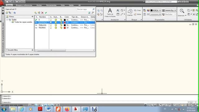 Capas en Autocad 2009- Dibujo Técnico смотреть онлайн
