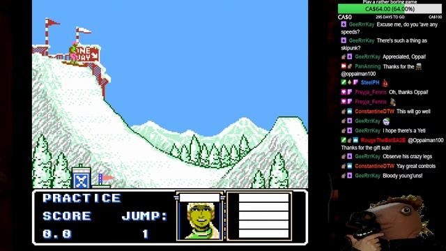 Ski or Die! (NES) - ololshitgames? смотреть онлайн