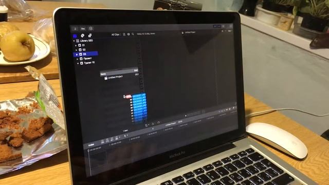 Глюки техники Apple macbook pro в программе Final cut pro X смотреть онлайн