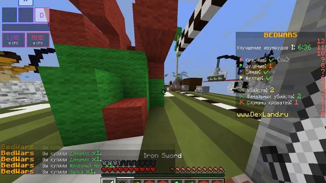 АСМР Сломал все 3 кровати изи вин 15 киллов dexland bedwars смотреть онлайн