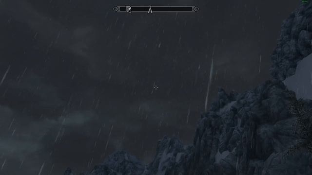 4 min of Skyrim's Obsidian Weathers & Seasons thunderstorm Part II. смотреть онлайн