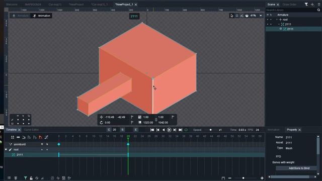 Мини-курс по DragonBones 3 урок - "Рёбра" смотреть онлайн