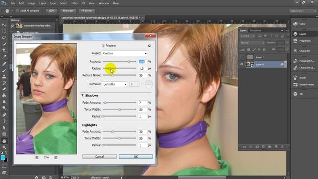Photoshop CC Tutorial High Pass Filter Sharpening Tutorial смотреть онлайн