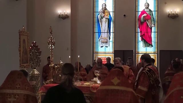 Сводный детский хор Одинцовской епархии, первая Божественная Литургия смотреть онлайн