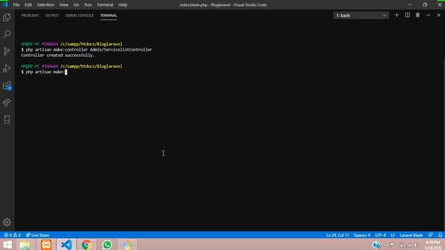 Laravel-5.8 Admin(Part-11 A) - Category list page design and creating table n viewing in laravel смотреть онлайн