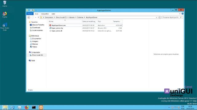 Delphi/uniGUI: Exemplo simples de uso do HyperServer ISAPI смотреть онлайн