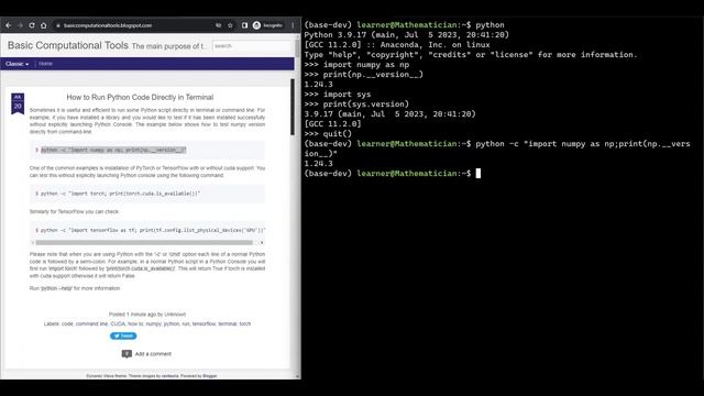 How to Run Python Code Directly in the Terminal or Command Line смотреть онлайн