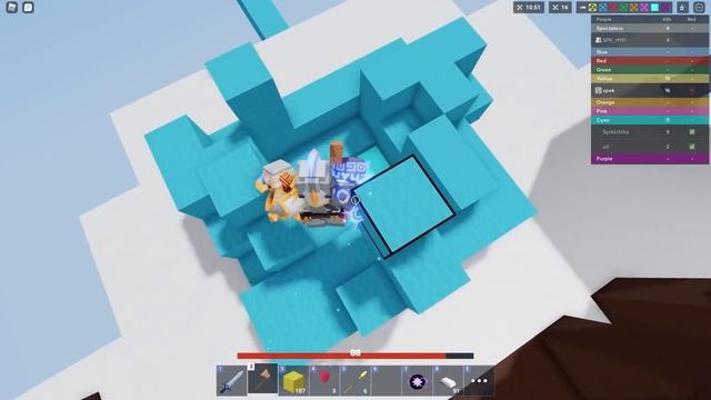 How PROs use the Ares Kit... (ROBLOX BEDWARS) смотреть онлайн