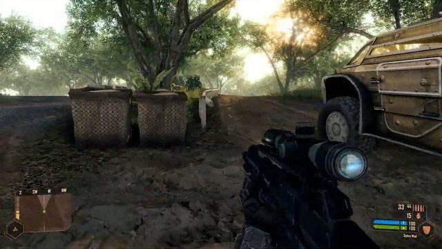 Crysis Warhead Mods .Wartime мод. Обновлённое Прохождение .Часть 1 Другой Ambush .В slow-mo смотреть онлайн