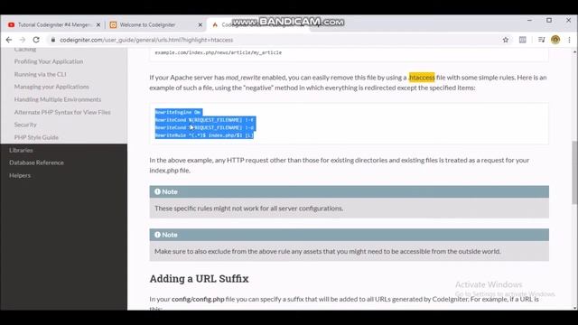 Tutorial CodeIgniter membuat file htaccess | Kampus Virtual смотреть онлайн