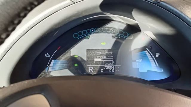 Авто свет Nissan Leaf S комплектация