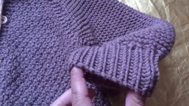 Готовая работа, связала кардиган на 2 года. #кардиганспицами #готоваяработа #чтовязала