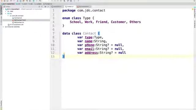 10 Kotlin My Contact Part 2 смотреть онлайн