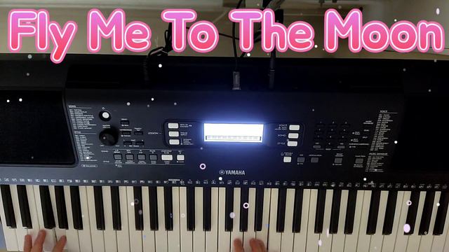 Fly Me To Moon On Yamaha PSR-E373 смотреть онлайн