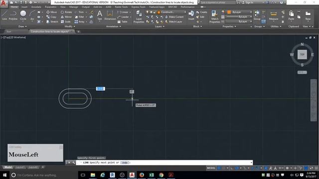 AutoCAD 2017: How to use Construction Lines смотреть онлайн