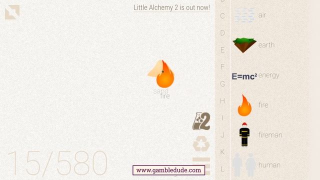 How to make FIRETRUCK in Little Alchemy смотреть онлайн